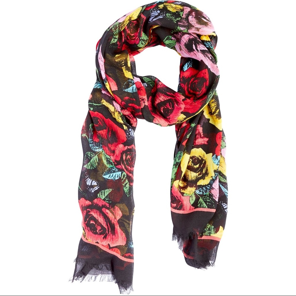 Havana Rose Soft Fringe Scarf